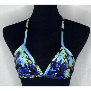 Jolyn Bikini Swim Top Only‎ Triangle Medium Gong New with tags